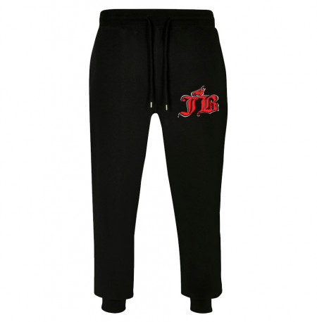 Johnny Blaze Sweatpants - Johnny Blaze Old School is Back Black Red   Glow in the Dark  Edition 2