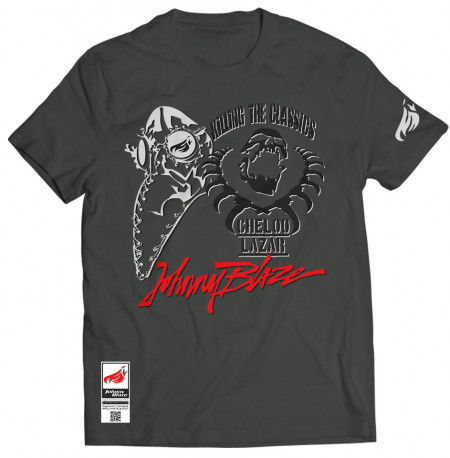 Tricou Johnny Blaze / Killing The Classics - Cheloo / Lazar - [ Special Edition Grey Silver ]