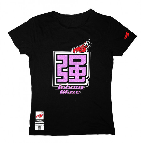 Tricou Fete Johnny Blaze - JB Original Kimchi Flavour [ Black Pink ]