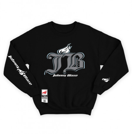 Sweatshirt Urban -  Big Finest JB  [ Black White Grey / Glow in the Dark ]  Edition 3