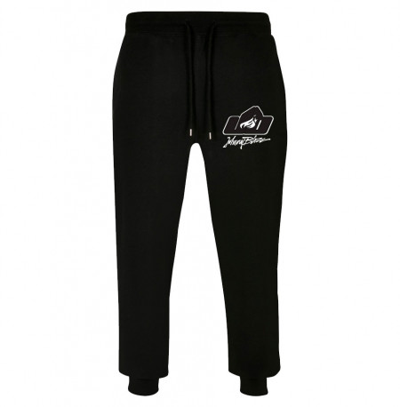 Johnny Blaze Sweatpants -  JB OLD SCHOOL IS HERE!  [ Black Silver ]  Edition 3