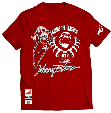 Tricou Johnny Blaze / Killing The Classics - Cheloo / Lazar - [ Special Edition Red Silver ]