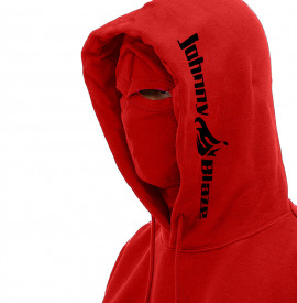 Johnny Blaze Hoodie - Agent Zero Zero JB    [ Red Black ]  Edition 3