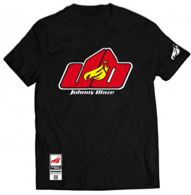 Tricou Clasic Johnny Blaze - JB Old School is Here [ Black Red Deluxe ]