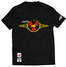 Johnny Blaze T-shirt - Danger Area! [ Yellow Black /  Glow in the Dark ] Edition 2