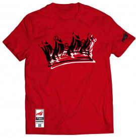 Johnny Blaze T-shirt - JB Royal Crown [  Red Black Deluxe ]