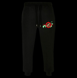 Streetwear Sweatpants- Aim Target JB Black White  Glow 