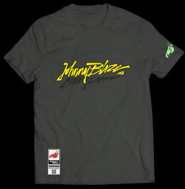 Phosphorescent Johnny Blaze T-shirt - JB Old School Era -front