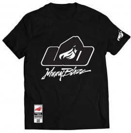 Johnny Blaze T-shirt -  JB OLD SCHOOL IS HERE!  [ Black Grey Silver ]  Edition 3
