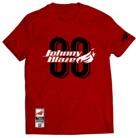 Tricou Johnny Blaze - Agent Zero Zero JB [ Red Black ] Editia 3