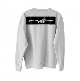 Bluza PREMIUM Johnny Blaze - JB Underground Big Shield [ White Red ] back