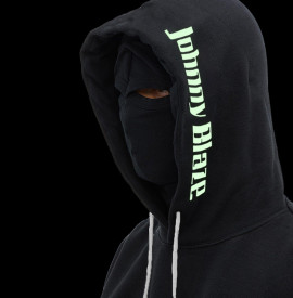 Johnny Blaze Premium Hoodie / Killing The Classics - Cheloo / Lazar -    [ Special Edition White Phosphorescent ]