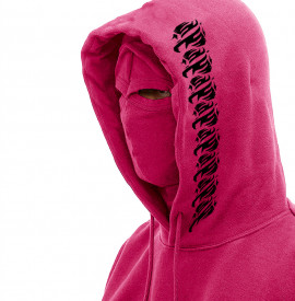 Johnny Blaze Hoodie - Catch the Glow Black Pink Neon  Edition 2 - rear