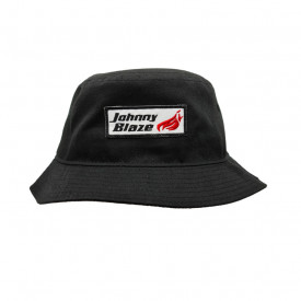 Palarie 'Classic Bucket Hat' Johnny Blaze cu patch brodat - [ BLACK ]
