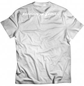 Johnny Blaze T-shirt - JB Ghost White  White X2   Glow in the Dark back