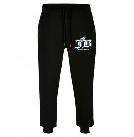 Johnny Blaze Sweatpants -  Big Finest JB  [ Black White Blue / Glow in the Dark ]  Edition 3