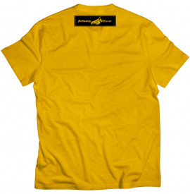 Tricou Clasic Johnny Blaze - JB Old School is Here [ Yellow Black ] back