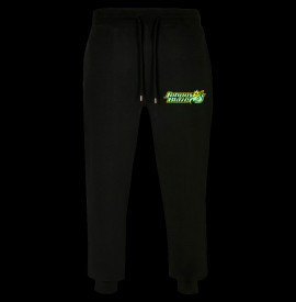 Johnny Blaze Sweatpants - JB Small Leaf   [ Red Black / Glow in the Dark ]  Edition 3