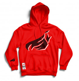 Johnny Blaze Hoodie -  Big Black Blaze  [ Red Black ]  Edition 3