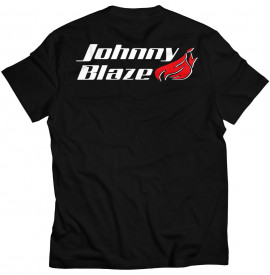 Tricou Johnny Blaze - JB Royal Crown  Black Red - back