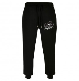 Pantaloni lungi Johnny Blaze - JB OLD SCHOOL IS HERE! [ Black Silver ] Editia 3