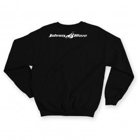 Johnny Blaze Heavy Sweatshirt - Invader Alien One Yellow Black   Glow in the Dark Edition 2 - back
