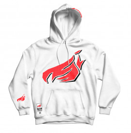 Johnny Blaze Hoodie -  Big RED Blaze  [ Red White ]  Edition 3