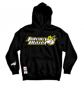 Johnny Blaze Hoodie - JB Old School Era [ Mirror Silver Neon ] Edition 2