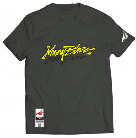 Tricou Johnny Blaze - JB Old School Era [ Yellow Grey / Glow in the Dark ] Editia 2