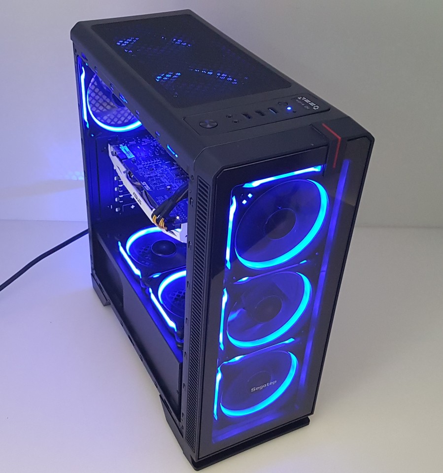 Calculator gaming Intel Skylake Core i5 6600, 16GB DDR4, SSD 480GB+HDD 1TB, video ASUS GeForce