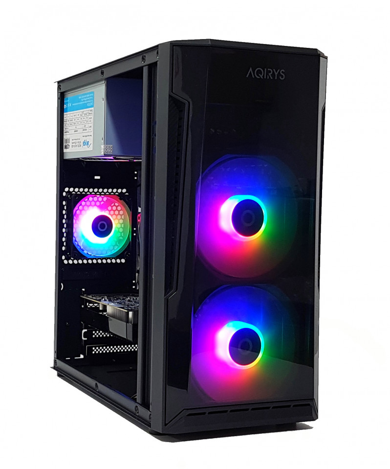 Calculator gaming Intel i5 2500, 8GB DDR3, SSD 120GB + HDD 500GB, video