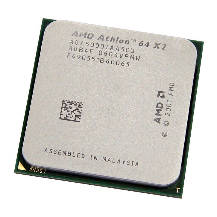 Procesor AMD Athlon 64 X2 5000+ Brisbane, 2.6GHz, Socket AM2, 64-Bit