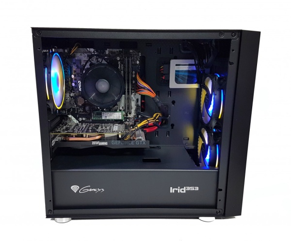 Calculator Gaming AMD Ryzen 5 2600, 16GB DDR4, SSD M2 256GB + SSD 500GB + 1TB HDD, video ZOTAC GAMING GeForce GTX 1660 6GB GDDR5