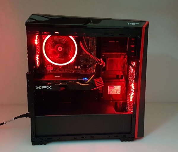 Calculator Gaming Intel Core i5 4690, 16GB, SSD 480GB+500GB HDD, video XFX Radeon RX 580 8GB GDDR5 256-bit