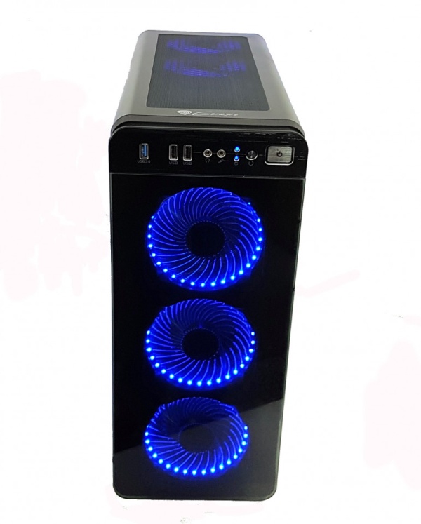 Calculator Gaming Intel Core i7 3770, 16GB, SSD 480GB + HDD 1TB, 2 placi video SAPPHIRE Radeon RX 470 NITRO+ OC, 4GB GDDR5, 256-bit, crossfire