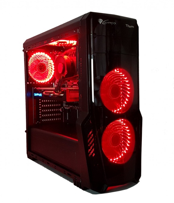 Calculator Gaming Intel Skylake Core i7 6700, 16GB DDR4, SSD 240GB + 1TB HDD, video Sapphire Radeon RX 580 NITRO+ 8GB GDDR5 256-bit