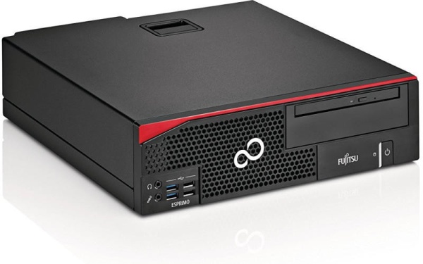 Fujitsu ESPRIMO D556/2/E85+, Procesor Intel Core i7-6700 4.00GHz Kaby Lake, 8GB DDR4, SSD 120GB + HDD 500GB, GMA HD 530, DVD-RW.