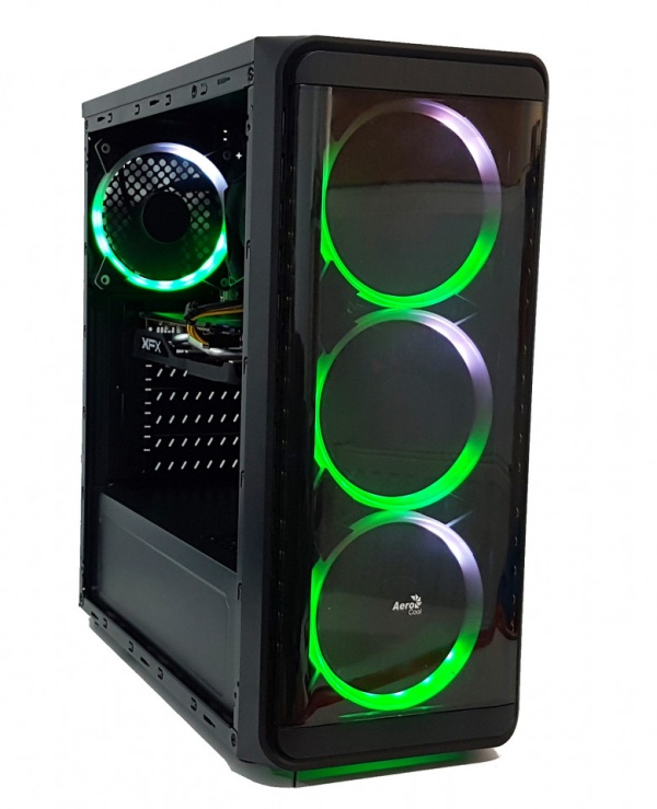 Calculator gaming Intel Core i5-3570, 8GB DDR3, SSD 120GB + 1TB, video XFX Radeon RX 470 8GB GDDR5X 256 bit