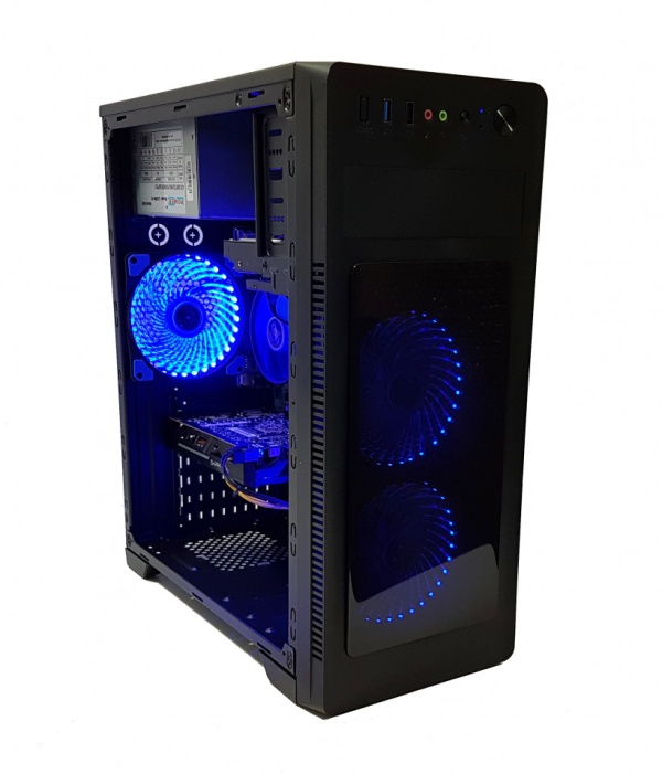 Calculator Gaming Intel Ivy Bridge Core i5 3470, 8GB DDR3, SSD 120GB + 500GB HDD, video Sapphire Radeon R7 370 NITRO OC 2GB GDDR5 256-bit