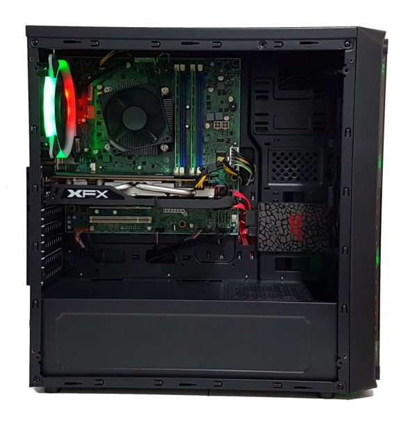 Calculator gaming Intel Core i5-3570, 8GB DDR3, SSD 120GB + 1TB, video XFX Radeon RX 470 8GB GDDR5X 256 bit
