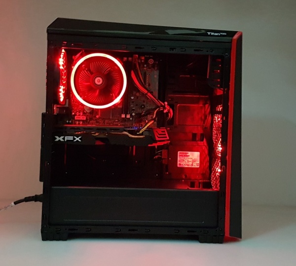Calculator Gaming Intel Core i5 4690, 16GB, SSD 480GB+500GB HDD, video XFX Radeon RX 580 8GB GDDR5 256-bit