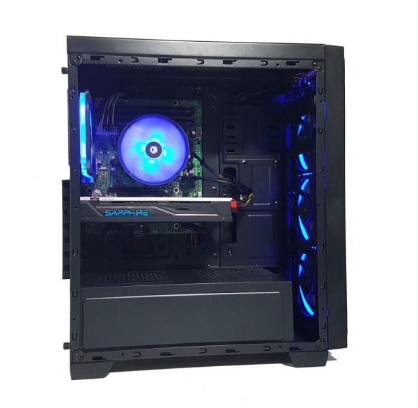 Calculator gaming Intel Haswell i5 4570, 16GB DDR3, SSD 480GB + HDD 1TB, video Sapphire Radeon