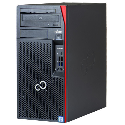 FUJITSU Desktop ESPRIMO P757/E90+, Procesor Intel Core i5-6500 3.60GHz SkyLake, 8GB DDR4, SSD M2 256GB + HDD 500GB, GMA HD 530, DVD-RW