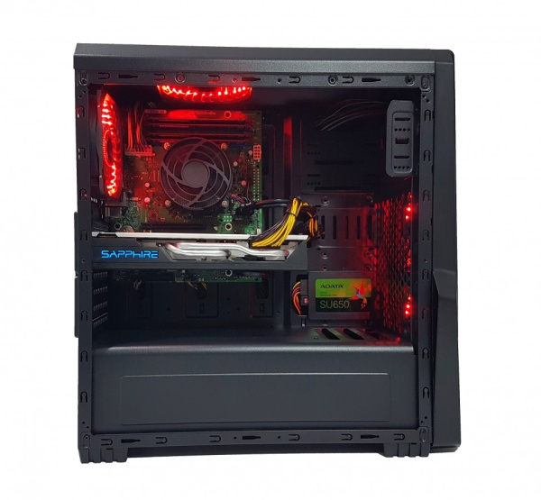 Calculator gaming Intel Haswell i5 4570, 16GB DDR3, SSD 240GB + 1TB, video Sapphire Radeon RX 580 NITRO+ 4GB GDDR5 256-bit