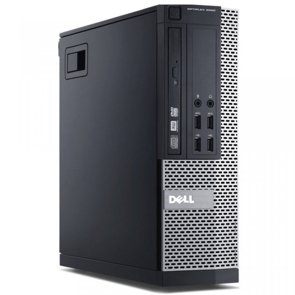 Calculator Dell OptiPlex 7020 SFF procesor Intel Haswell Refresh i5 4590, SSD 480GB, 8GB DDR3, DVD-RW