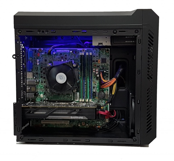 Calculator gaming Intel i5 2500, 8GB DDR3, SSD 240GB + HDD 500GB, video SAPPHIRE Radeon R7 370 OC NITRO 4GB GDDR5 256-bit