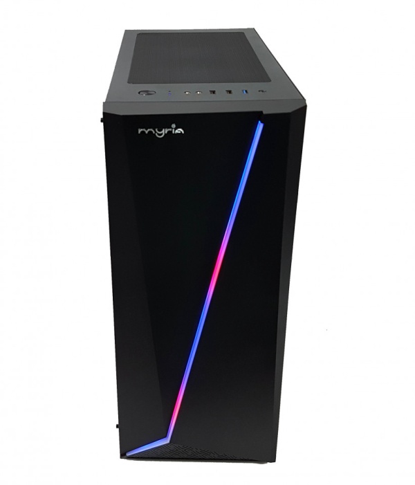 Calculator Gaming Intel Skylake Core i5 6600, 16GB DDR4, SSD 480GB + 1TB HDD, GeForce GTX 1070 Ti 8GB GDDR5 256bit, telecomanda RGB
