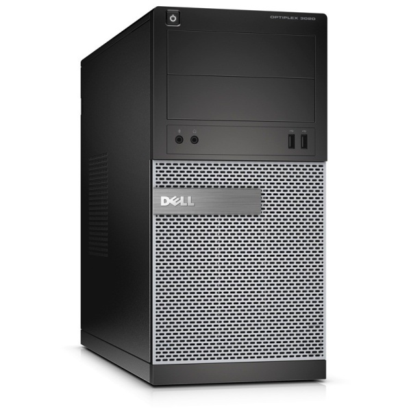 Calculator DELL OptiPlex 3020 MT, Procesor Intel® Core™ i5-4590 3.7GHz Haswell, 8GB DDR3, SSD 120GB + 500GB HDD, GMA HD 4600, DVD-RW