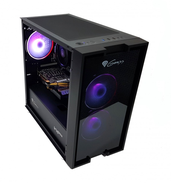 Calculator Gaming AMD Ryzen 5 2600, 16GB DDR4, SSD M2 256GB + SSD 500GB + 1TB HDD, video ZOTAC GAMING GeForce GTX 1660 6GB GDDR5