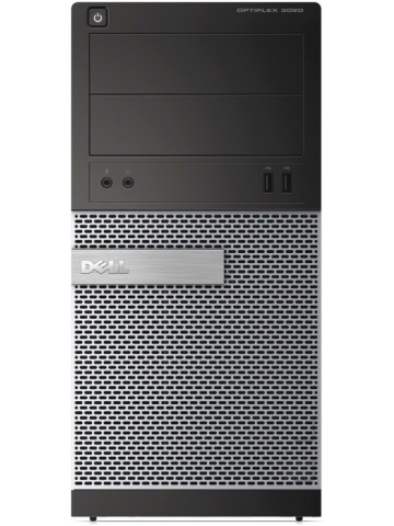 Calculator DELL OptiPlex 3020 MT, Procesor Intel® Core™ i5-4590 3.7GHz Haswell, 8GB DDR3, SSD 120GB + 500GB HDD, GMA HD 4600, DVD-RW